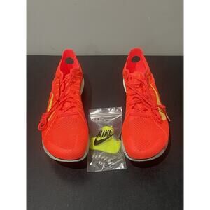 New Men’s 10 Nike Air Zoom Victory 2 Crimson Track Spikes FD8411-600 Orange